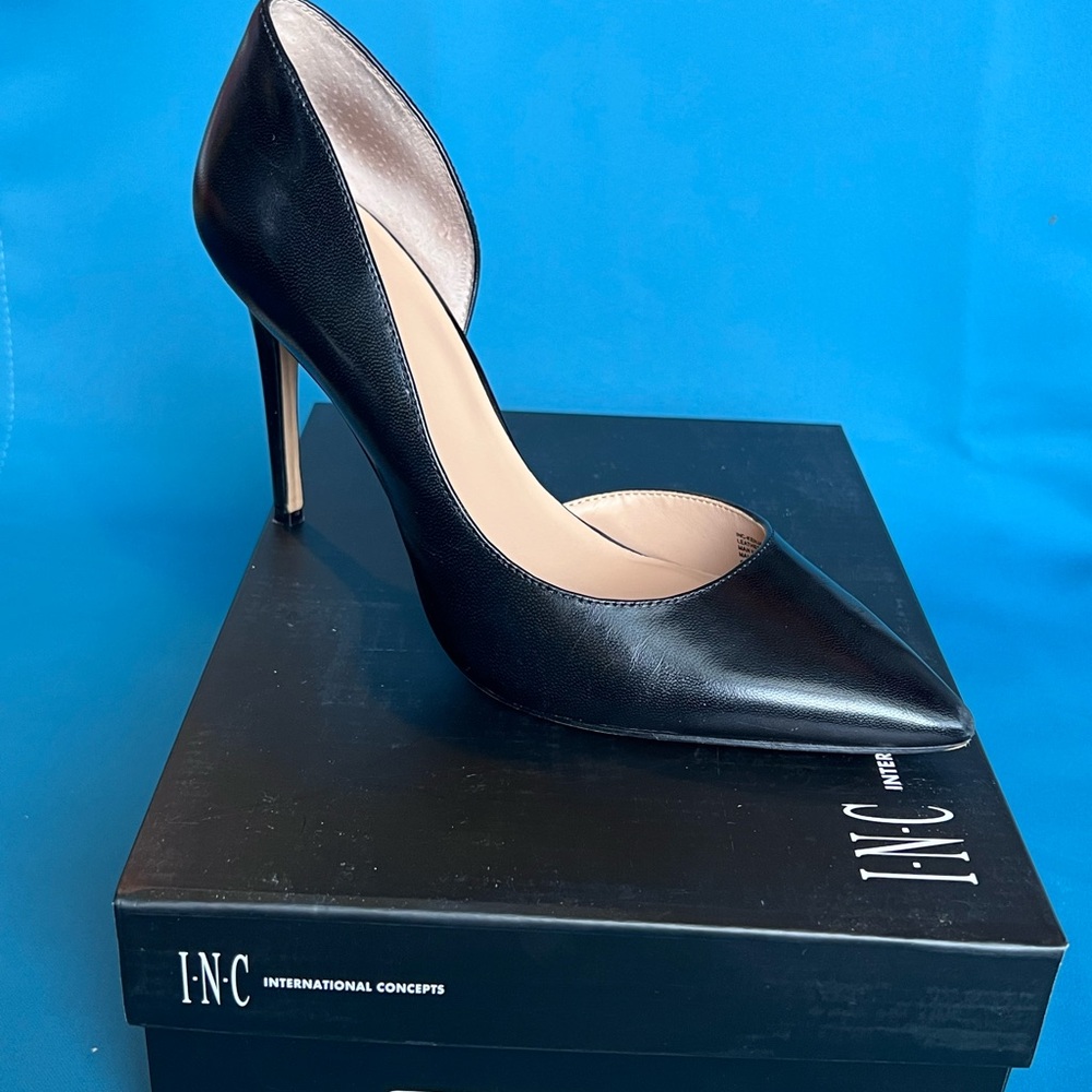 INC International Concepts Black Heels